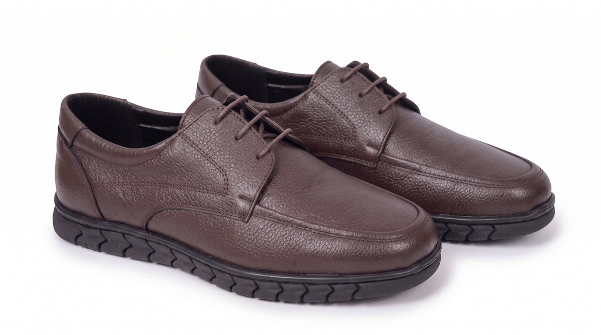 Derbies en Marron – Confort Premium