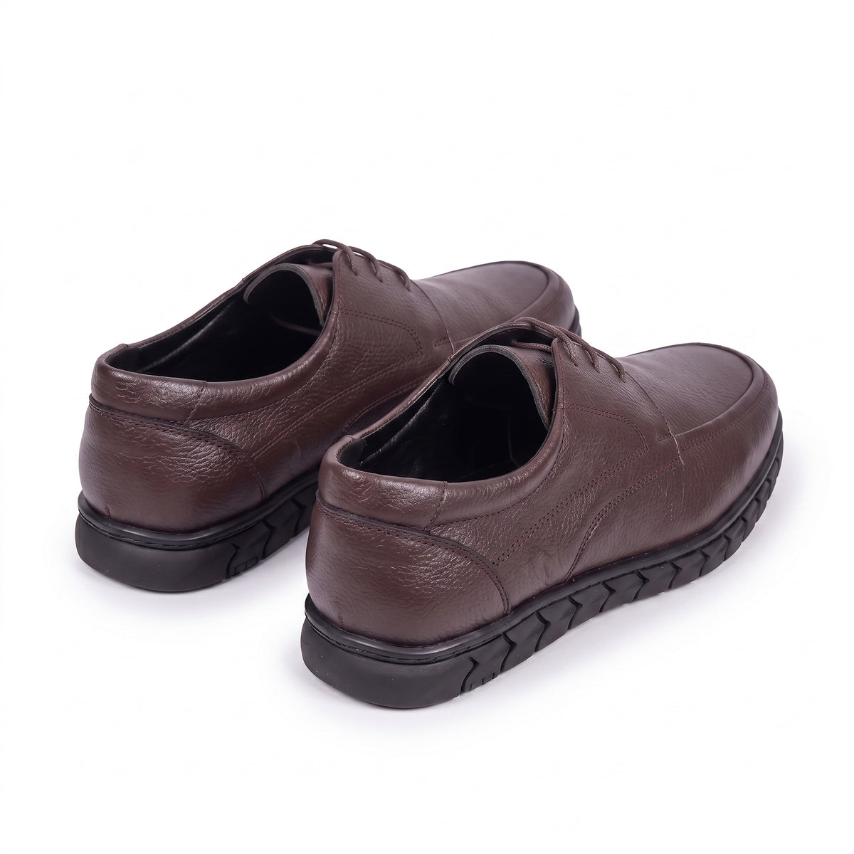 Derbies en Marron – Confort Premium