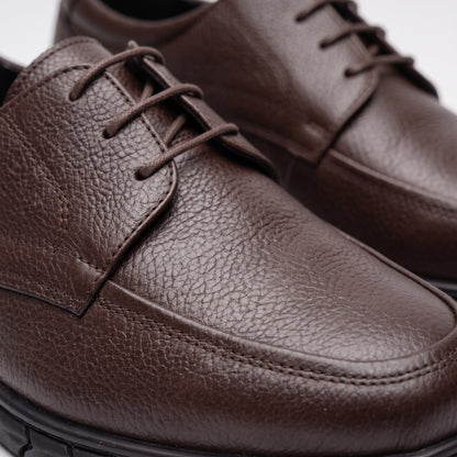 Derbies en Marron – Confort Premium
