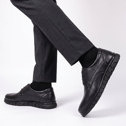 Derbies en Noir – Confort Premium