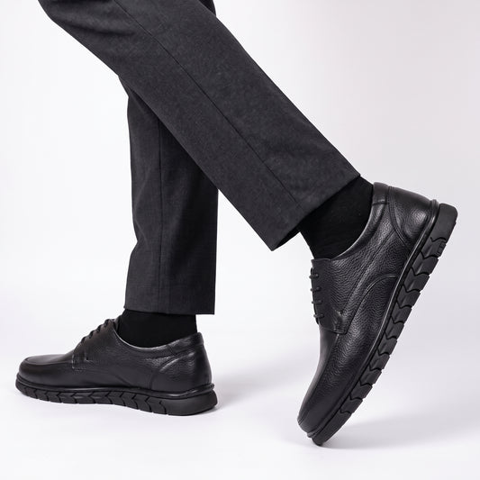 Derbies en Noir – Confort Premium