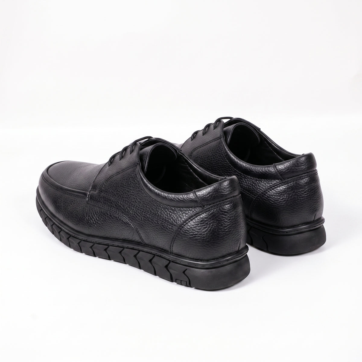 Derbies en Noir – Confort Premium