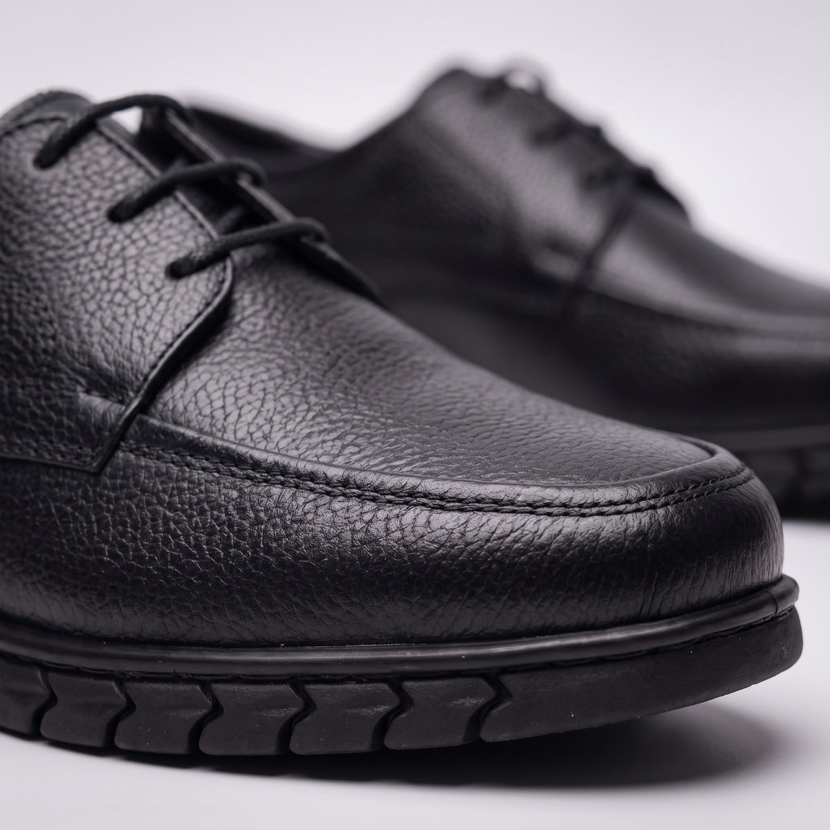 Derbies en Noir – Confort Premium