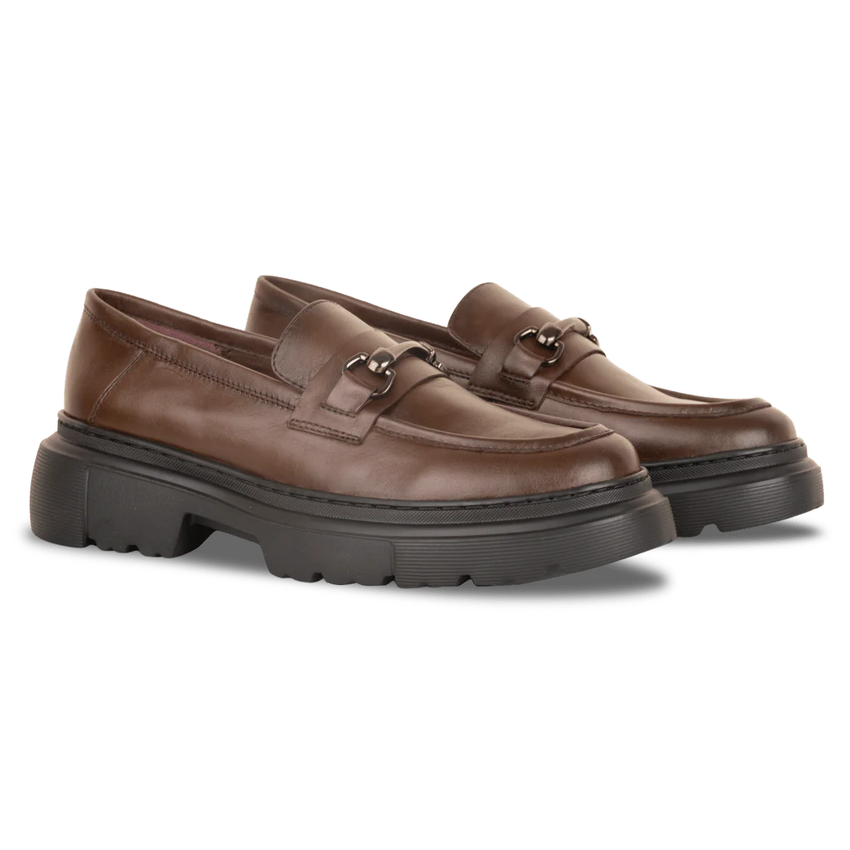 Mocassin Femme - Cuir Marron